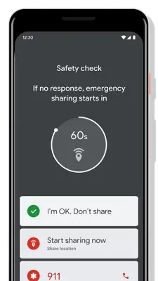 Google Personal Safety android App screenshot 3